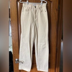 RSQ Women's Cream Jeans